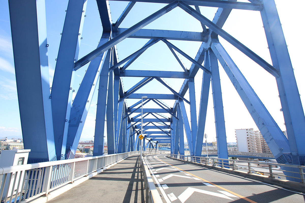 橋梁塗装工事イメージ